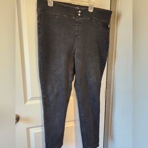 Terra & Sky Women's Dark Gray Skinny Jeans